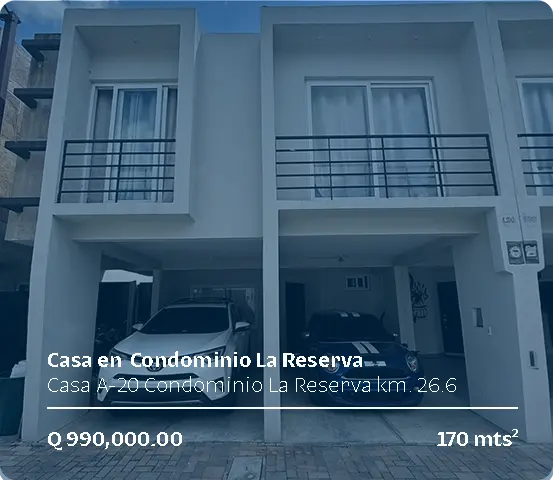Casa A-20-Condominio la reserva Santa Elena Barillas sin hover